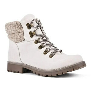 Cliffs by White Mountain Women's Pathfield Lace-Up Booties Size 8.5 (MSRP $75)